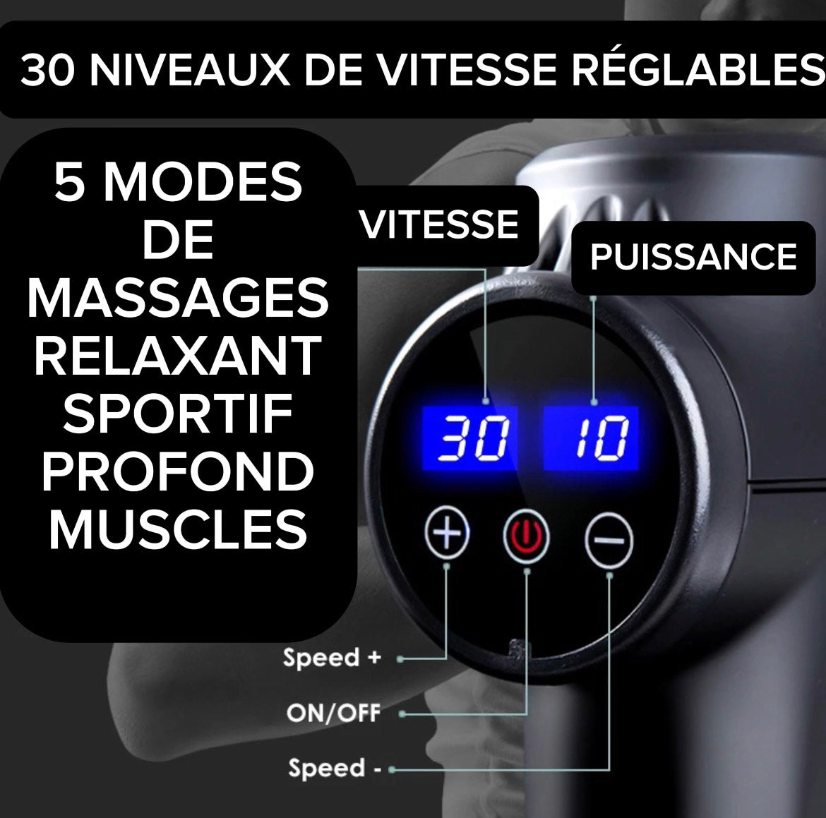 Pistolet de Massage